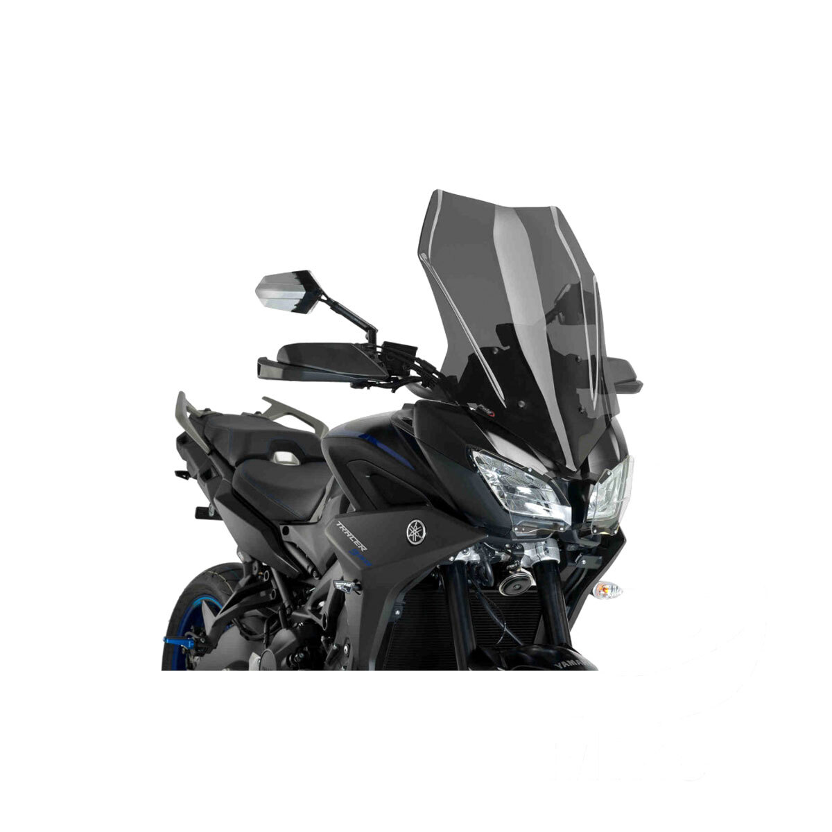Parabrezza Puig Touring fumè scuro per Yamaha 850 TRACER GT 900 2018-2019