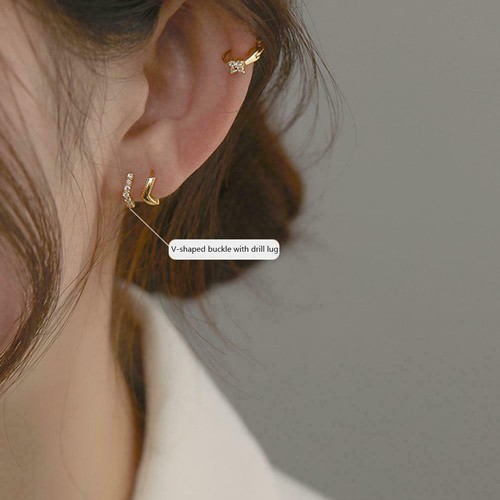Mini Hoop Earrings Fashion Women 