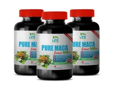 natural herbs - PURE MACA 1600MG - male aid pills 3 Bottles