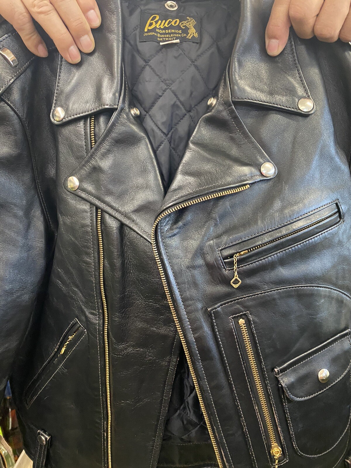 Buco Horsehide Leather Jacket For Men 