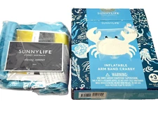 Sunnylife Kids Arm Bands Inflatable CRABBY Fun Swimming Pool Crab Summer