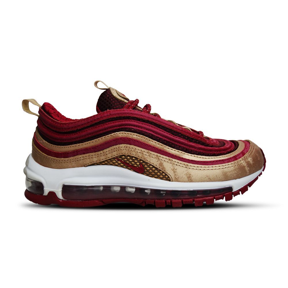 Nike Air Max 97 Британский размер 4 QS BQ4429 600 Благородный красный РЕДКИЙ