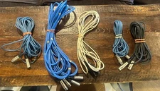 Genuine Switchcraft 24x3, 20x2, 18’ Microphone XL CABLE wire Lot o 6 Male female
