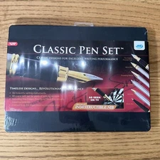 NEW - JML 2006 Classic Pen Set "As Seen on TV" - 6 Pens 66 pc Refill Included