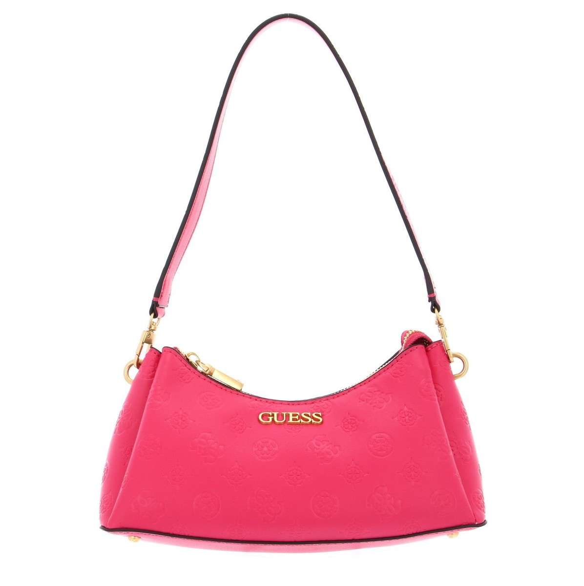 GUESS Geva Three Compartment Shoulder Bag Schultertasche Magenta