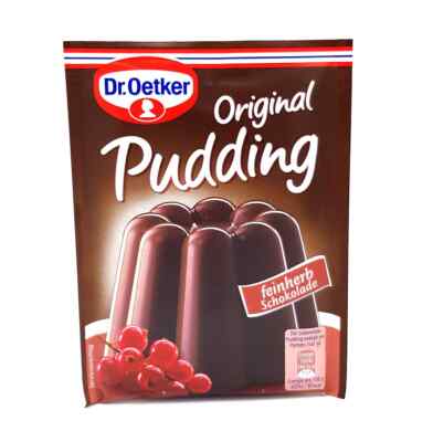 6x Genuine Dr Oetker Original Pudding dark chocolate   TRACKED SHIPPING