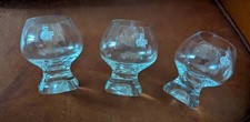 4 verres cristal de bohème