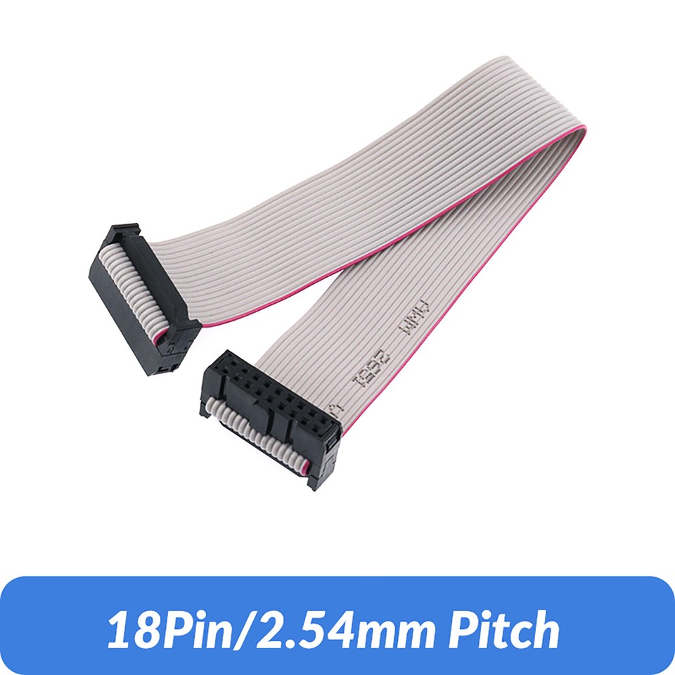 IDC Box Header 2 54 Ribbon Cable Leads With Lengths 0 1m To 5M 6 Pin idc-box-header-2-54-ribbon-cable-leads-with-lengths-0-1m-to-5m-6-pin