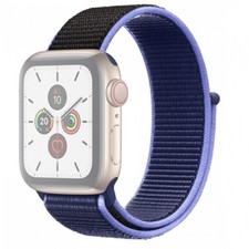 Watch Strap Compatible with Apple Watch 2 3 42 mm / 4 5 6 44 mm Purple Black