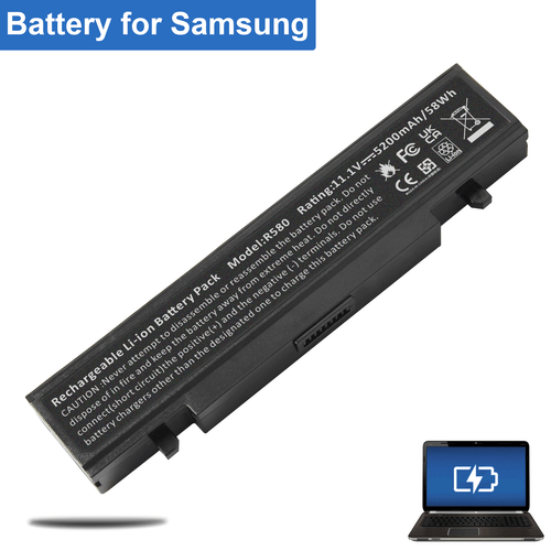R580 Laptop Battery for Samsung 6Cell AA-PB9NC6B AA-PB9NS6B R428 R780 R730 RV511 - Picture 4 of 11