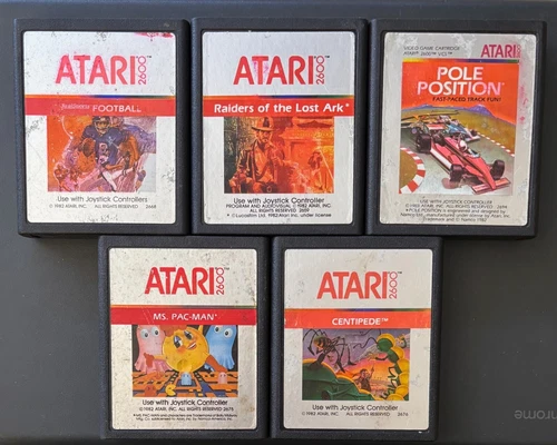 Atari 2600 Game LOT - Bundle of 5