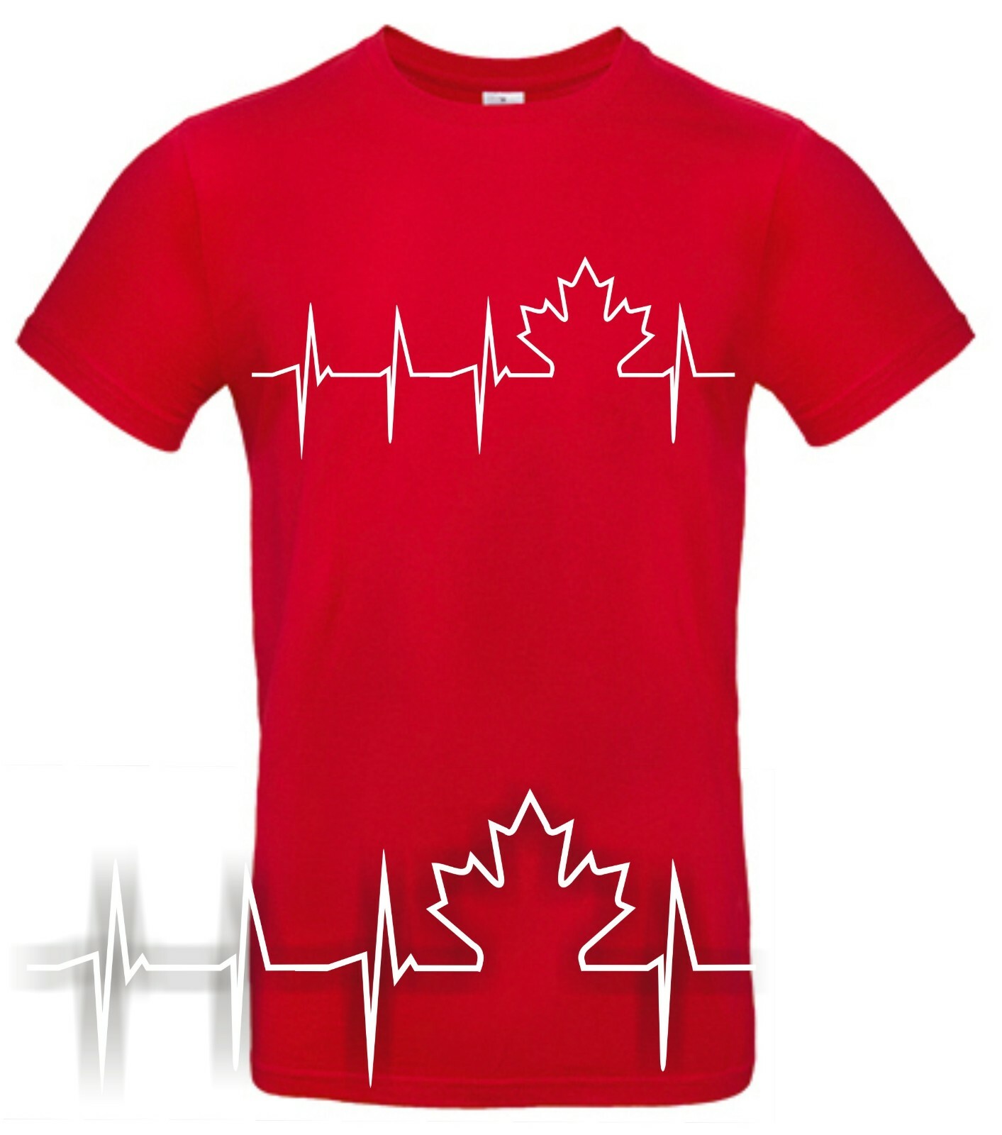 T-Shirt CANADA Kanada Ahorn Blatt Icehockey Eishockey Shirt Reisen Urlaub