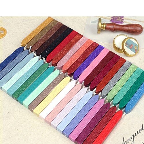 1pc Vintage Sealing Seal Wax Stick Envelope Wedding Invitation Stamp Letter - Picture 4 of 52