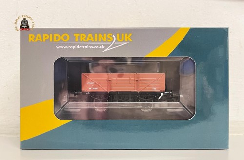 Rapido 943022 GWR Durchmesser O15 Offener Wagen W20318 in BR Bauxit | Zustand: New