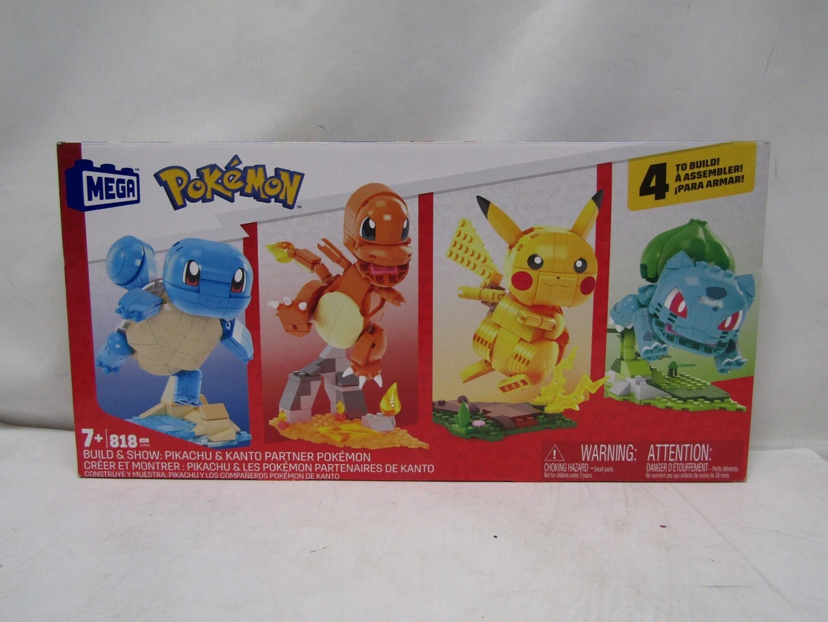 Pokemon Mega Construx Quad Set Build Show Costco Exclusive 818