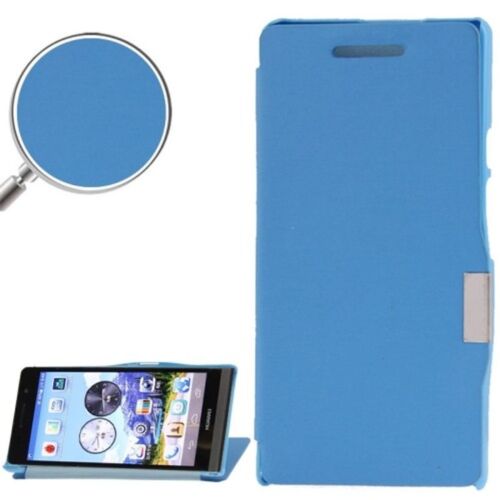 Phone Case Cover for Huawei Ascend P6 Blau Brushed New - Picture 1 of 5