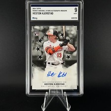[BRG Grading] 2024 Topps Baseball Stars Black Autographs /199 Heston Kjerstad