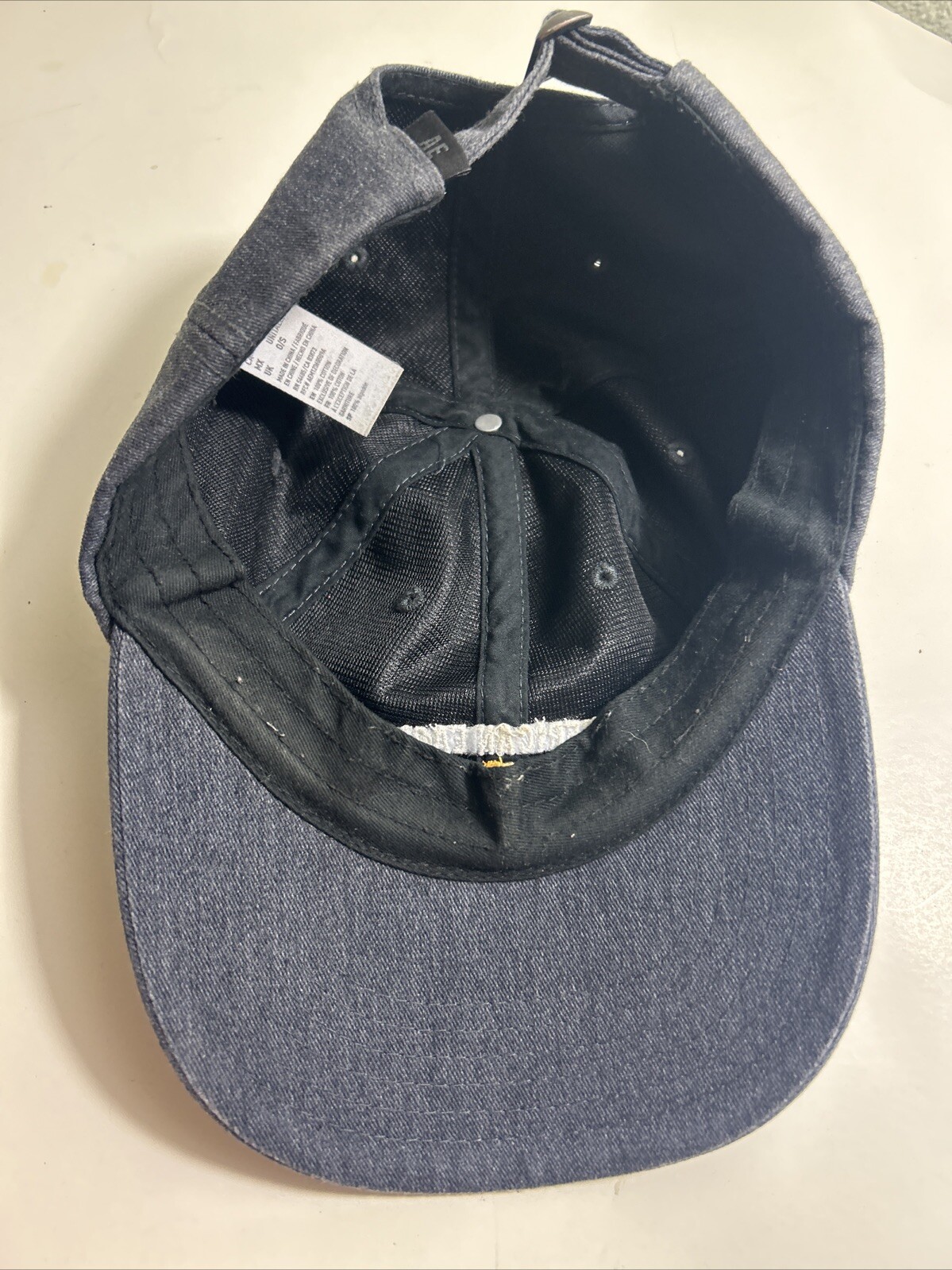 American Eagle Gray Strapback Baseball Hat Dad Ha… - image 10
