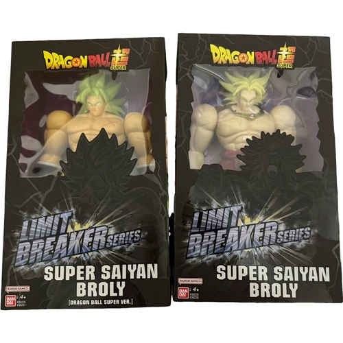"2 Dragon Ball Super - Super Saiyan Broly Limit Breaker Series 13"" Raro LE"