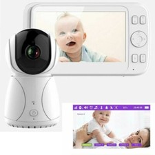 Wireless 5 inch 2.4G Baby Monitor With Remote Control Camera Night Vision Clear