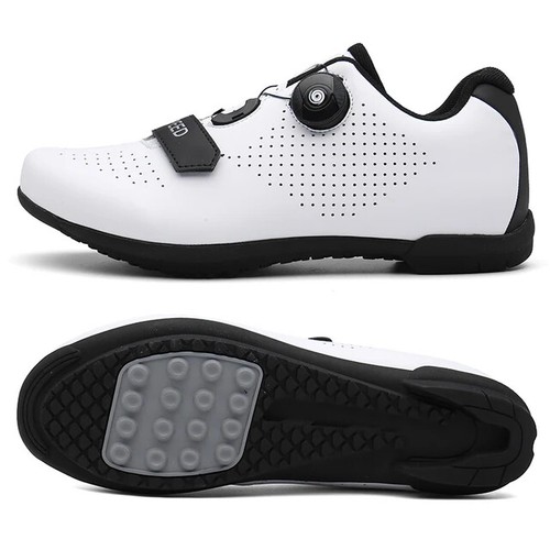 Mtb Cycling Sneaker Man Women Flat Cycling Shoes Self-locking Cleat Shoes - Picture 16 of 44