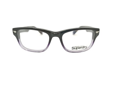 Superdry Damen Brille jetstar C:161 neu 52/18 145 lila schwarz 