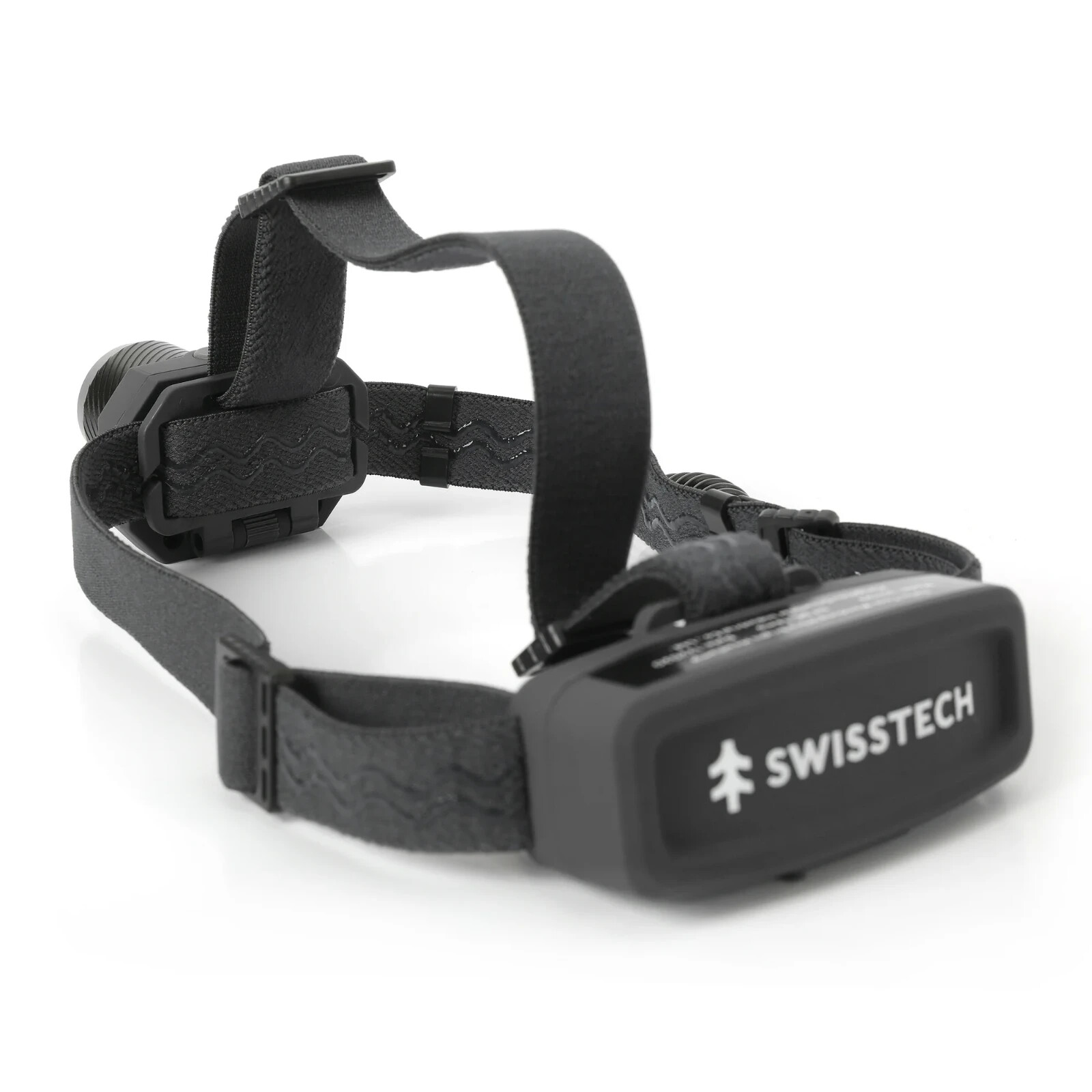 Swiss Tech Rechargeable 500 Lumens LED Headlamp, IPX4 Weatherproof, UV Blood Tra