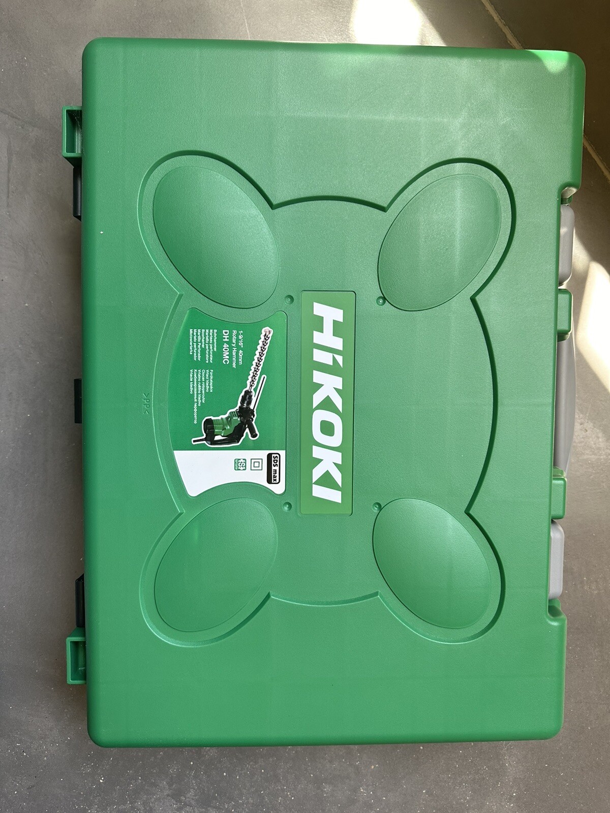 HIKOKI DH40MC perfo burineur SDS Max avec un moteur puissant de 1100W - 2