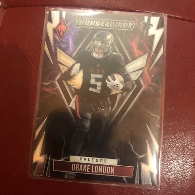 Panini Phoenix Football NFL Drake London Thunderbirds Insert #TB-DL Falcons