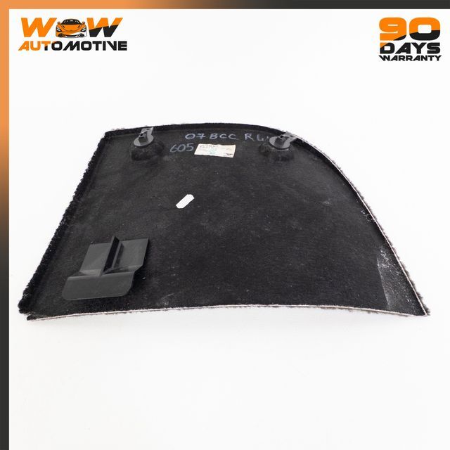 07-13 BENTLEY CONTINENTAL GTC REAR LEFT INSIDE TRUNK PANEL CARPET COVER OEM