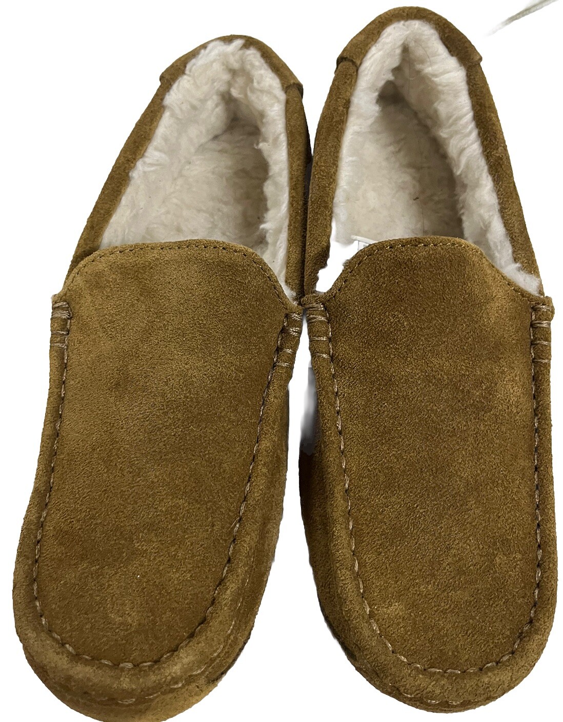 APL Pantofole KOOLABURRA By UGG Tipton marrone castagna vera pelle scamosciata taglia 7 40. Nuovo senza etichette