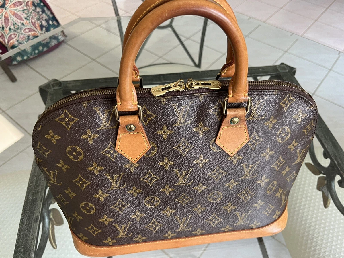 Pre-owned Louis Vuitton Monogram Leather Very One Handle Bag