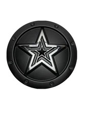 Dropstars Satin Black Snap In Wheel Center Cap 6032K138