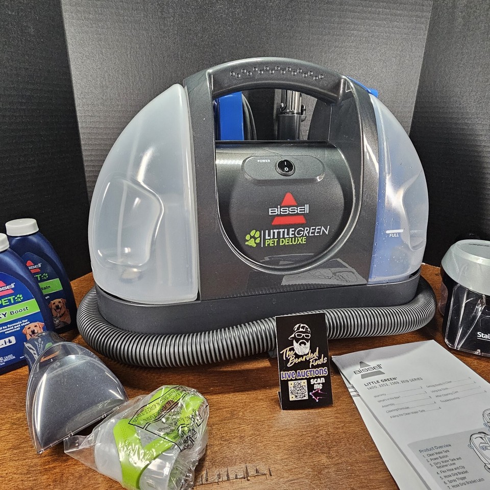 BISSELL® Pet Stain Eraser™ - Nettoyeur portable sans fil pour tapis et tissus d'ameublement à