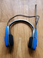 VINTAGE Lifelong Brand AM / FM Headphone Radio - Model 222 headset Tested Used