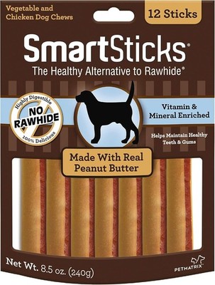 SmartBones SmartSticks with Real Peanut Butter