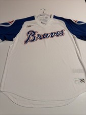 Nike MLB Atlanta Braves Limited Cooperstown 1974 Jersey Mens Sz L Baseball NWT
