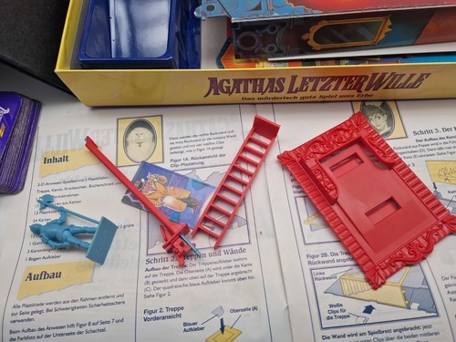⚡Agathas letzter Wille MB Spiele 1996 retro Brettspiel vollständig geprüft⚡ - Bild 9 von 15