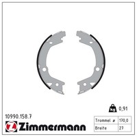 Zimmermann Handbremsbacken Hinten KIA Magentis 2 Sportage 3 Hyundai Matrix XG