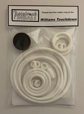 1967 Williams Touchdown Pinball Machine Rubber Ring Kit