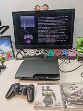 Sony PlayStation 3 Slim 250GB (CECH-2003A) Console Bundle Controller Games