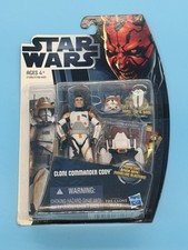 Star Wars The Clone Wars Action Figure 3.75  Clone Commander Cody Figure CW7 MOC