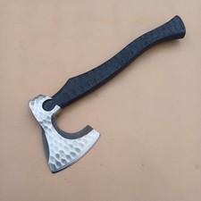 18 in Hand Forged Viking Axe Hatchet High Carbon Steel Blade Rosewood Handle