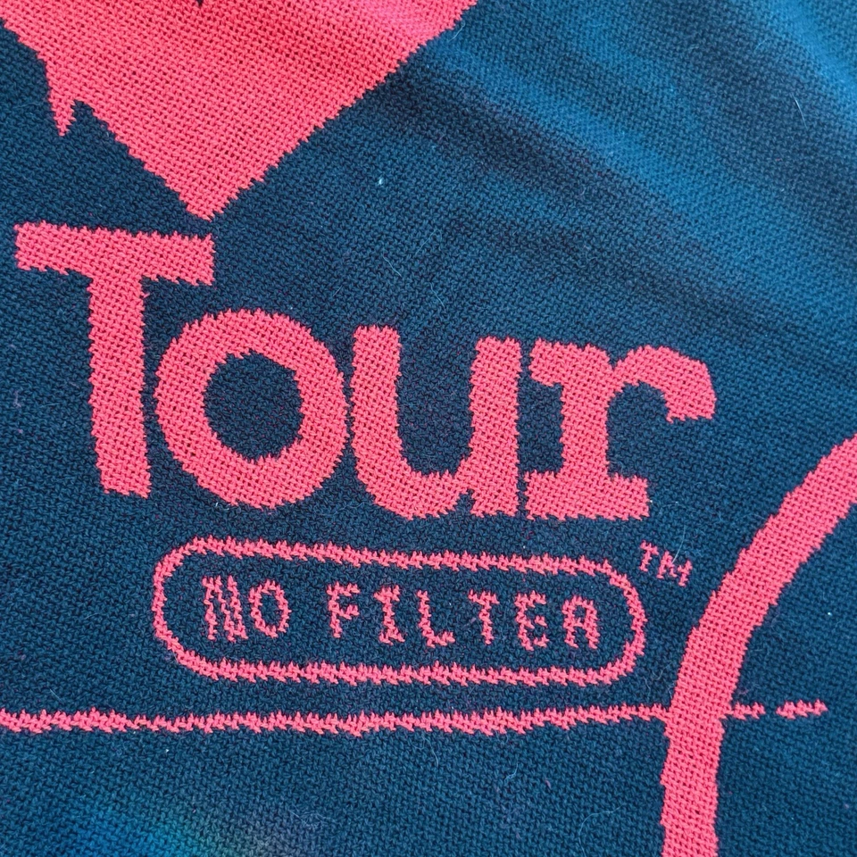 Cobertor The Stones No Filter Tour tapeçaria franja 48X48 Rolling Stones - Imagem 3 de 4