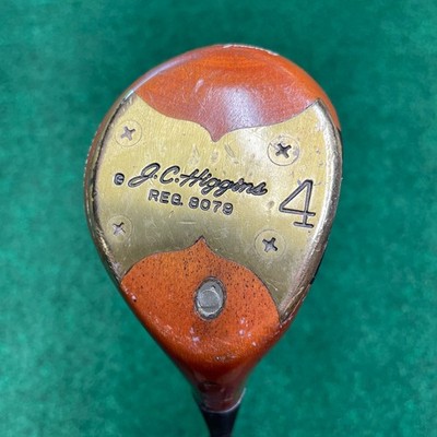 J.C. Higgins Reg 8079 Doug Ford Persimmon 4-wood steel step shaft S Flex RH