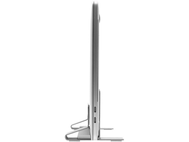 Support PC portable vertical Macally en aluminium réglable pour MacBook Pro