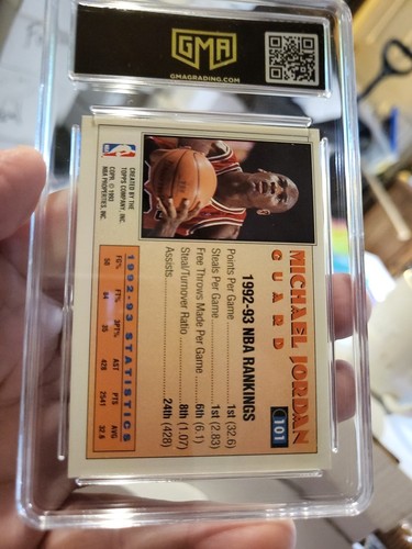 1993 Topps Michael Jordan #101 All-star - Picture 4 of 4
