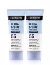 2 Packs - neutrogena ultra sheer dry-touch su...