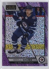 2023-24 O-Pee-Chee Platinum Violet Pixels 105/299 Nikolaj Ehlers #85 9be