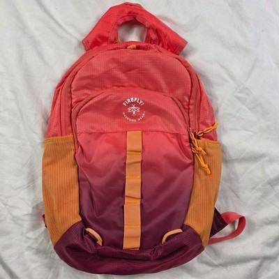Firefly Outdoor Gear Girls Youth Backpack Gradient Red Orange Camping Hiking